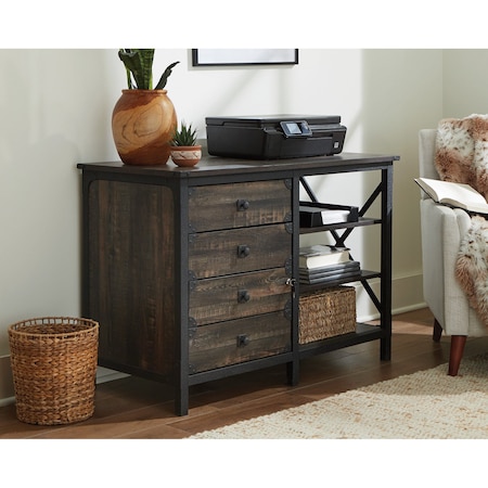 Sauder 20.08 in D X 29.53 in H, 42.05 in W X Engineered wood, Metal 427849